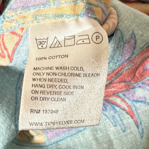 Tipsy Elves - MEN'S PINA COLADA HAWAIIAN SHIRT - Picture 7 of 8